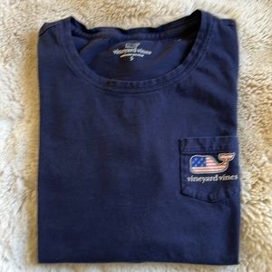 Pre-loved Vineyards Vines USA Flag T-shirt